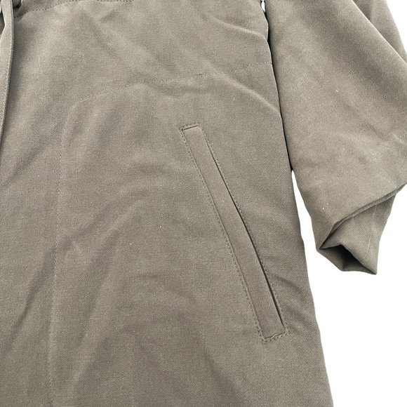 Pendleton Women's Brown 100% Silk Cinch Waist top Jacket, Size XS - Picture 2 of 7